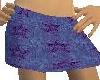 Purple Embroidered Pents