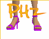 PHz ~ TD Purple Sandals