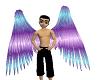 Amethyst Turquoise wings