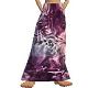 Purple TyeDye Skirt