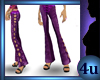 4u Purple Pants Flared