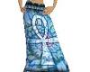 Ankh Tye-Dyed skirt