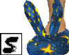 Bunny Star Moon Slippers