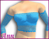 Net off shoulder AQUA