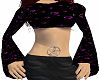 Purple Hearts Love Top