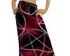 Red Pentacles Skirt