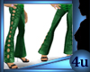 4u Green Flared Pants
