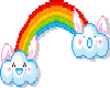 BUNNY CLOUD RAINBOW