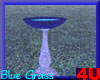 4u Blue Grass Birdbath