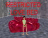 RESTRICTED LOVE BED RED