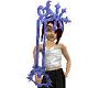 Crystal Blue Keyblade