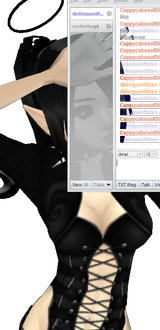 Haw. - Took the picture and switched to aim. It looks nifty. x3