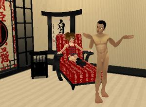 JOEY FINALLY GETS TOTALLY NAKIE!!!!! Him is dancing for me, ain't dat sweet :) - 