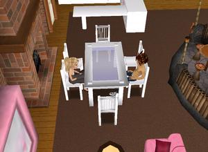 My having a romantic dinner wif my boyfriend - 