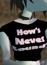  - No. Seriously. How DOES Never sound?