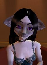  - A more casual version of my feline-morph avatar.
