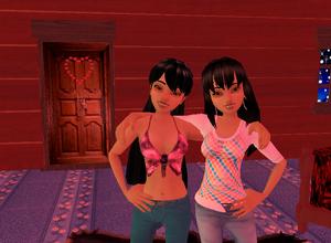 My girlfriend - Me and best friend 