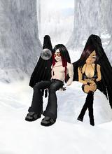Me and RC69 sitting in the forest :) *damn wings, stop touching her. She will kill us..! x)* - 