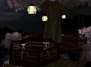 Enter Anime sanctuary: The treehouse 3D chat room