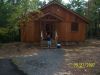 the cabin me and three other people stayed in - 