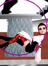  - Me at my friend's place..I fell in love with the swing