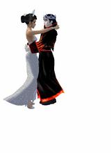 My Kind darklotus and I dancing after our wedding - 