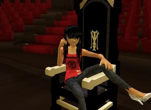 I rule the place. [; - 