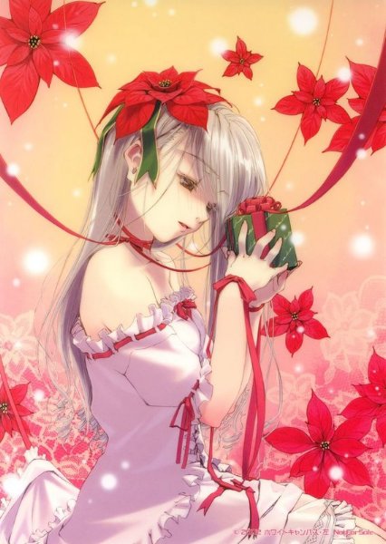 beautiful anime girl. “Enjoy the eautiful art of