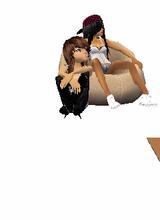  - mi and jash chilln at a party we had