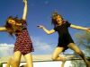 me in the red and my best friend desirae in the black - 