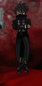 Black Twilight Kage - my black ninja kage outfit.