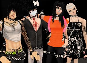 Enter Emo Scene Goth Punk Apartment 3D chat room