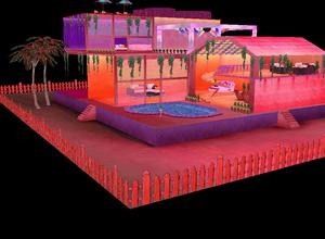 Enter Lesbian love spot 3D chat room
