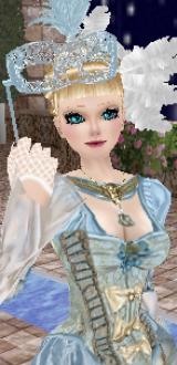 blue mask