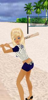 Practicing player