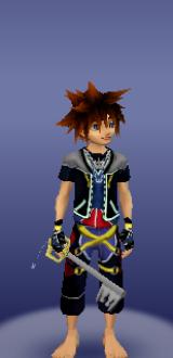 sora with out shoes